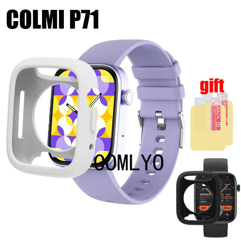 Para COLMI P71 funda para reloj inteligente funda protectora de