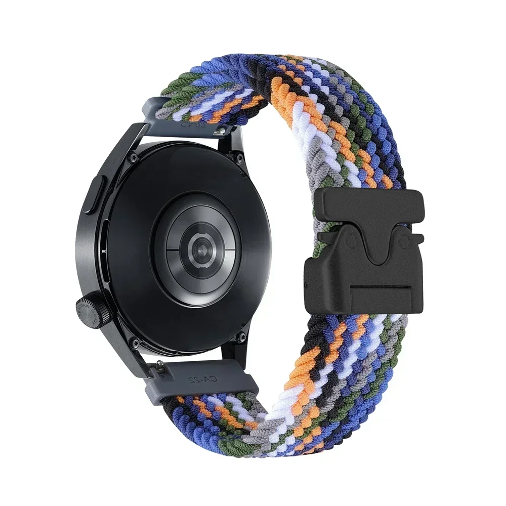 Braided Nylon Strap with Magnetic Buckle - 22mm