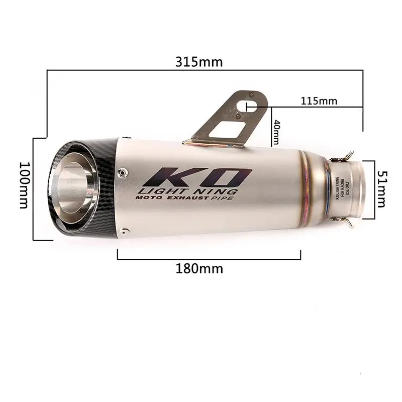 Motorcycles Exhaust System Muffler Header Mid Pipe Stainless Steel For Yamaha TRACER 900 900GT 15-20 Slip On Without DB Killer - Image 4