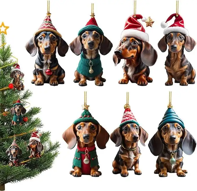 Atrapasoles De Vitral, Adorno De Lobo De Jocidea , Adornos De Navidad, Adornos De Vacaciones