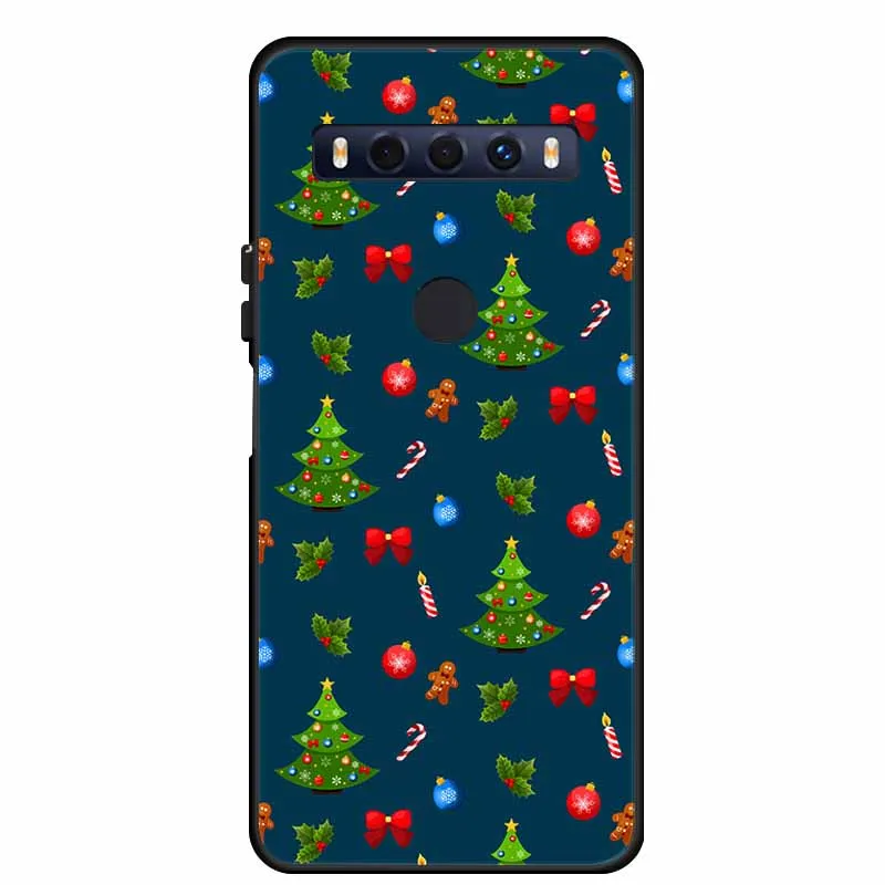 Christmas Silicone TPU Soft Phone Case Cover - Festive Protector