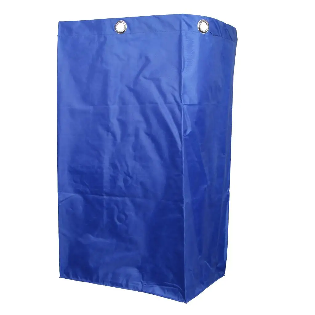 청소 카트 청소 도구 방수 카트 보관 가방 40x28x69cm 블루