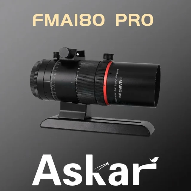 Askar FMA180 Pro 40Mm F/4.5 Sextuplet Apo Lens / Guidescope