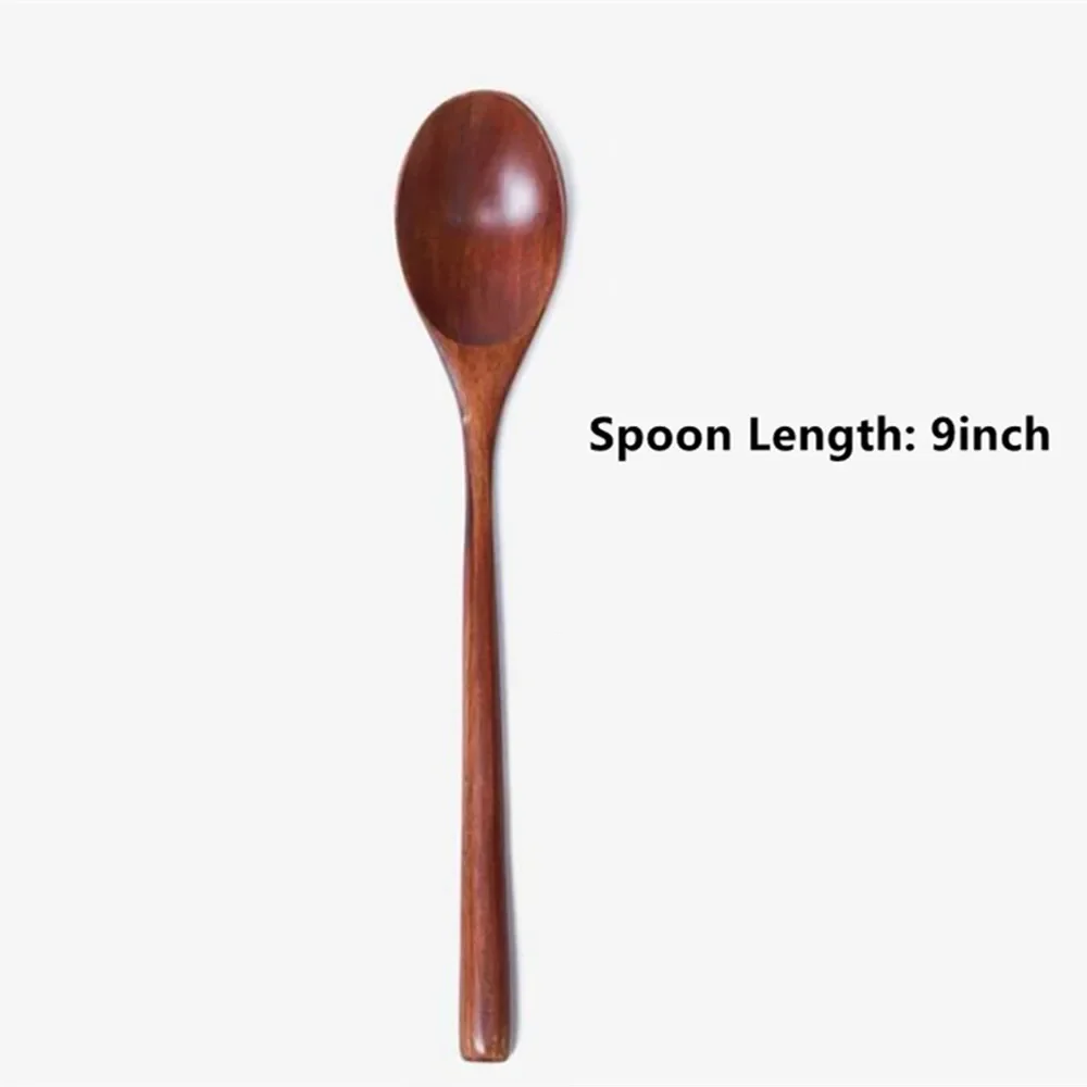 Eco Friendly Kitchen Accessories Mixing and Cooking Wooden Spoon Japanese  Long Handle Wood Soup Serving Spoons in Bulk - China Wood Spoon and Wooden  Spoons price