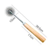 Manual Weed Remover Tool  for Lawn and Garden Sun Flower Shape Teeth Dual Purpose Manganese Steel Forged Hand Weeder 3