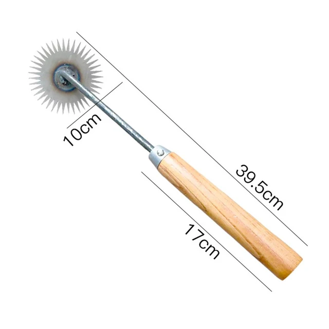 Manual Weed Remover Tool  for Lawn and Garden Sun Flower Shape Teeth Dual Purpose Manganese Steel Forged Hand Weeder 3