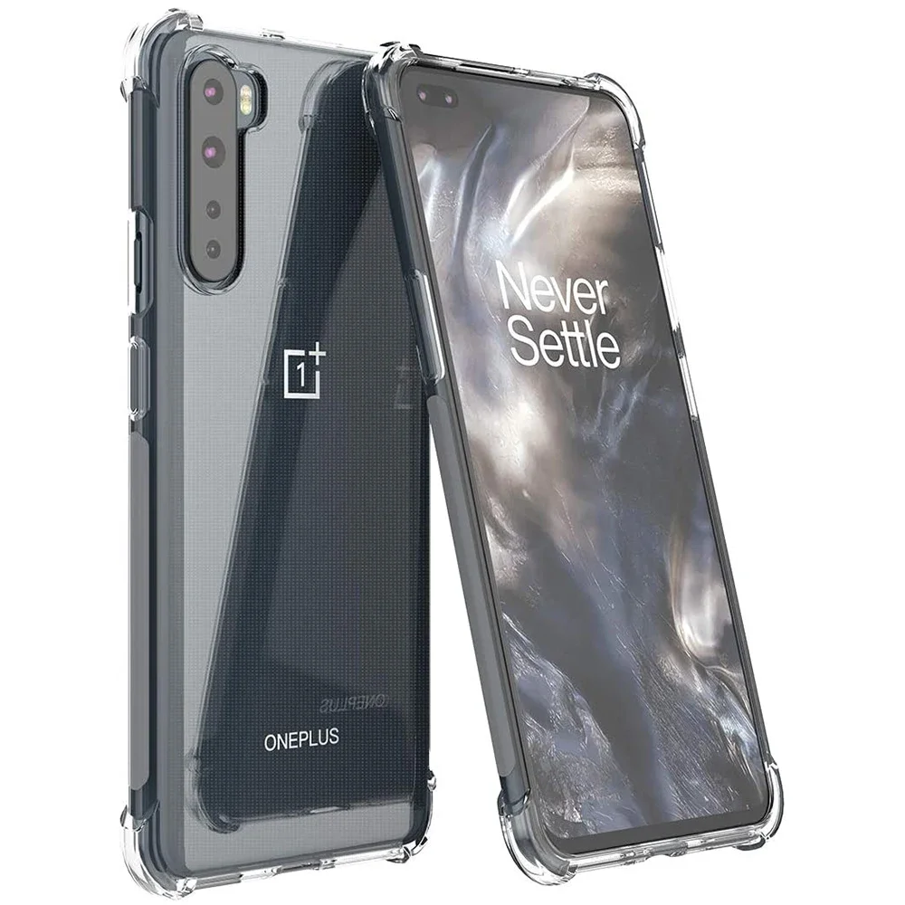 thumbnail image 1 of Silicone Clear Protective Case for Oneplus Nord 3 N10 N100 5G 2020 One Plus 9 8 Pro 7 7T 6T 8T 9R 9Pro 6 Cover Phone Accessories, 1 of 4