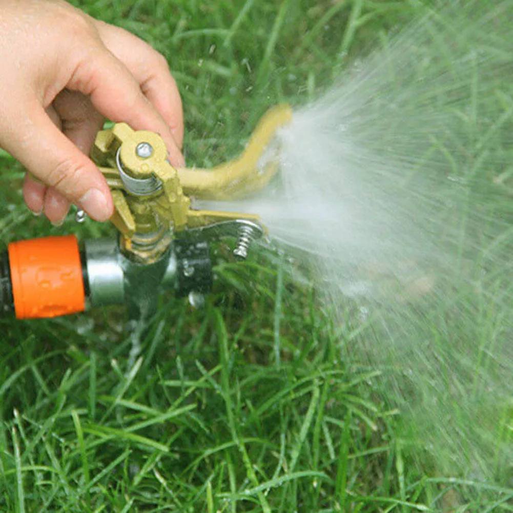 Garden Sprinkler 360° Rotation Irrigation Watering System Automatic Agriculture Lawn Farm Greenhouse Plant Watering Sprinkler