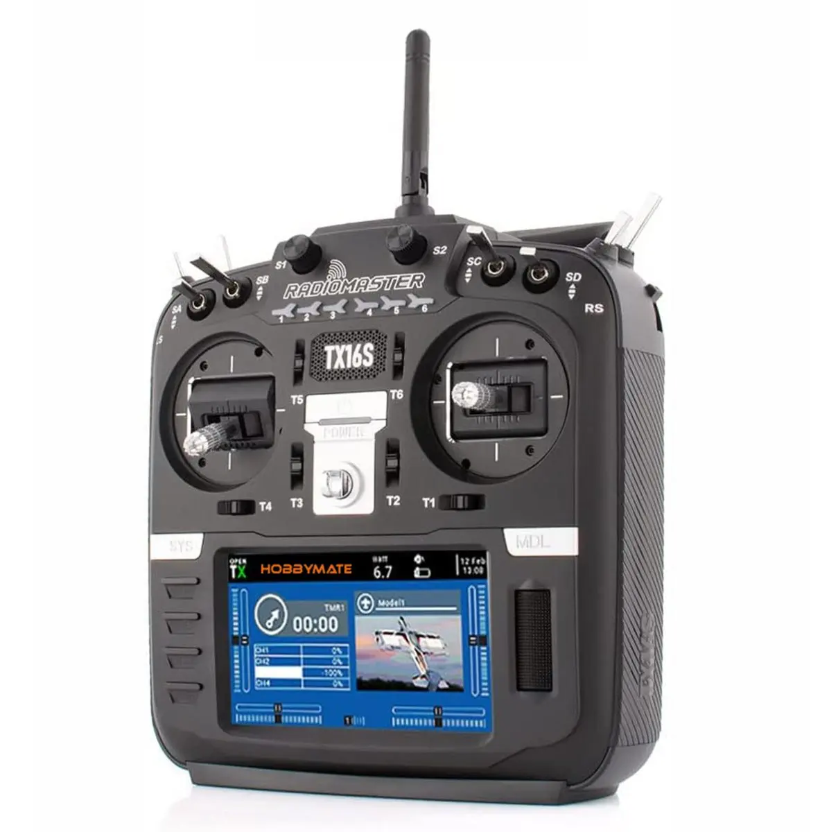 

Brand New RadioMaster TX16S MARK II 16CH ELRS 4in1 Transmitter 2.4G Hall Gimbals Radio Remote Controller Support EDGETX OPENTX