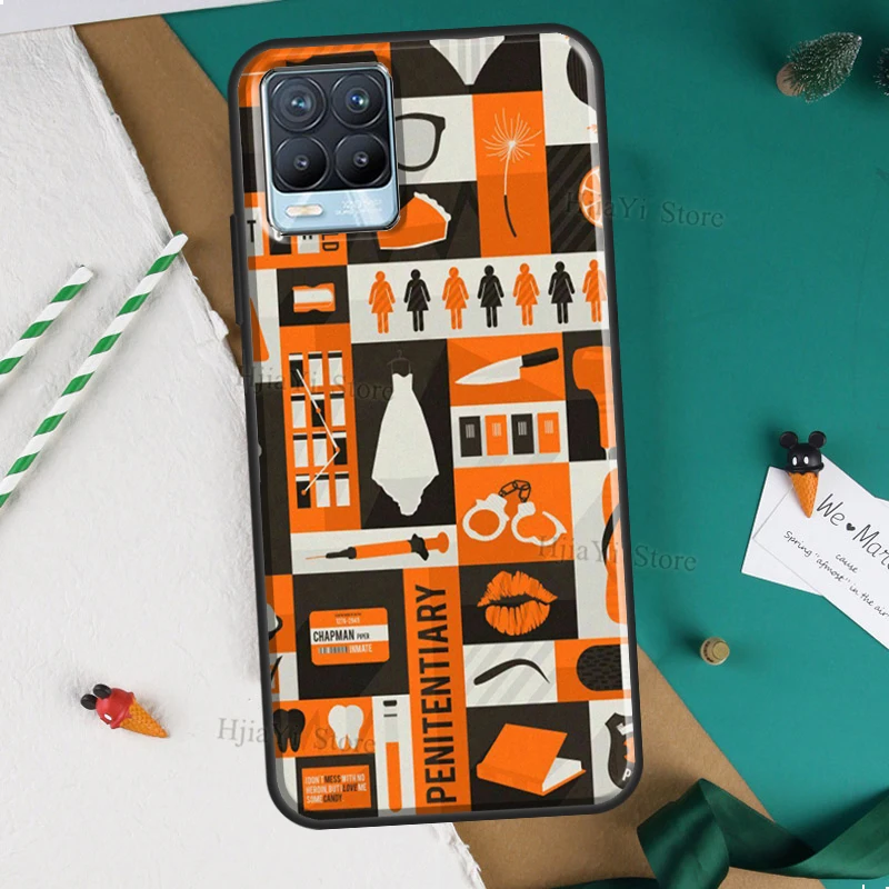 Vibrant Orange Protective Phone Case
