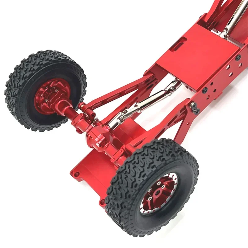Crawler Buggy RC 4WD Tout Terrain - Voiture radiocommandée électrique pour enfants et adultes avec une carrosserie verte détaillée