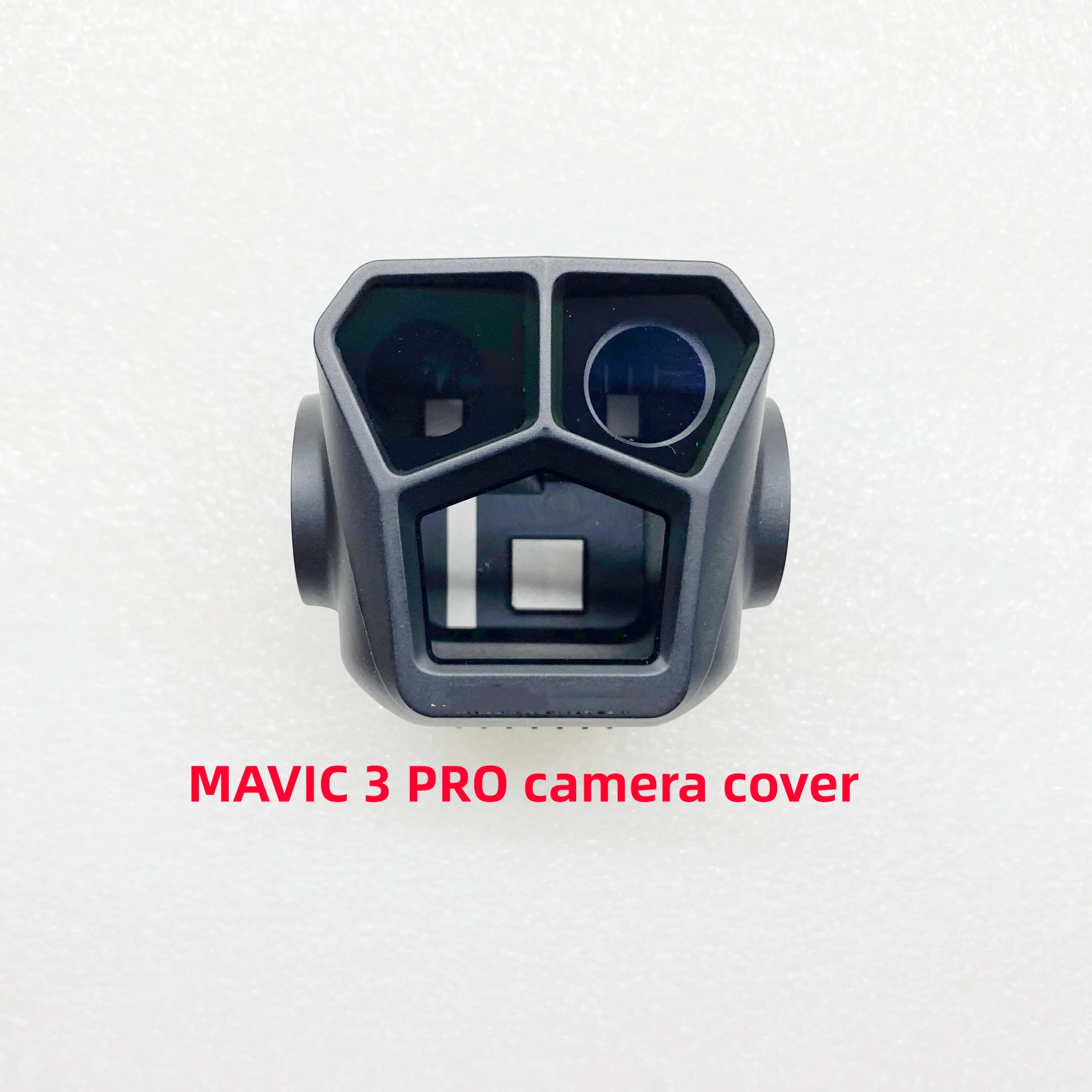 Coque de protection pour objectif DJI Mavic 3 Pro, pièces d'origine, vue de face.