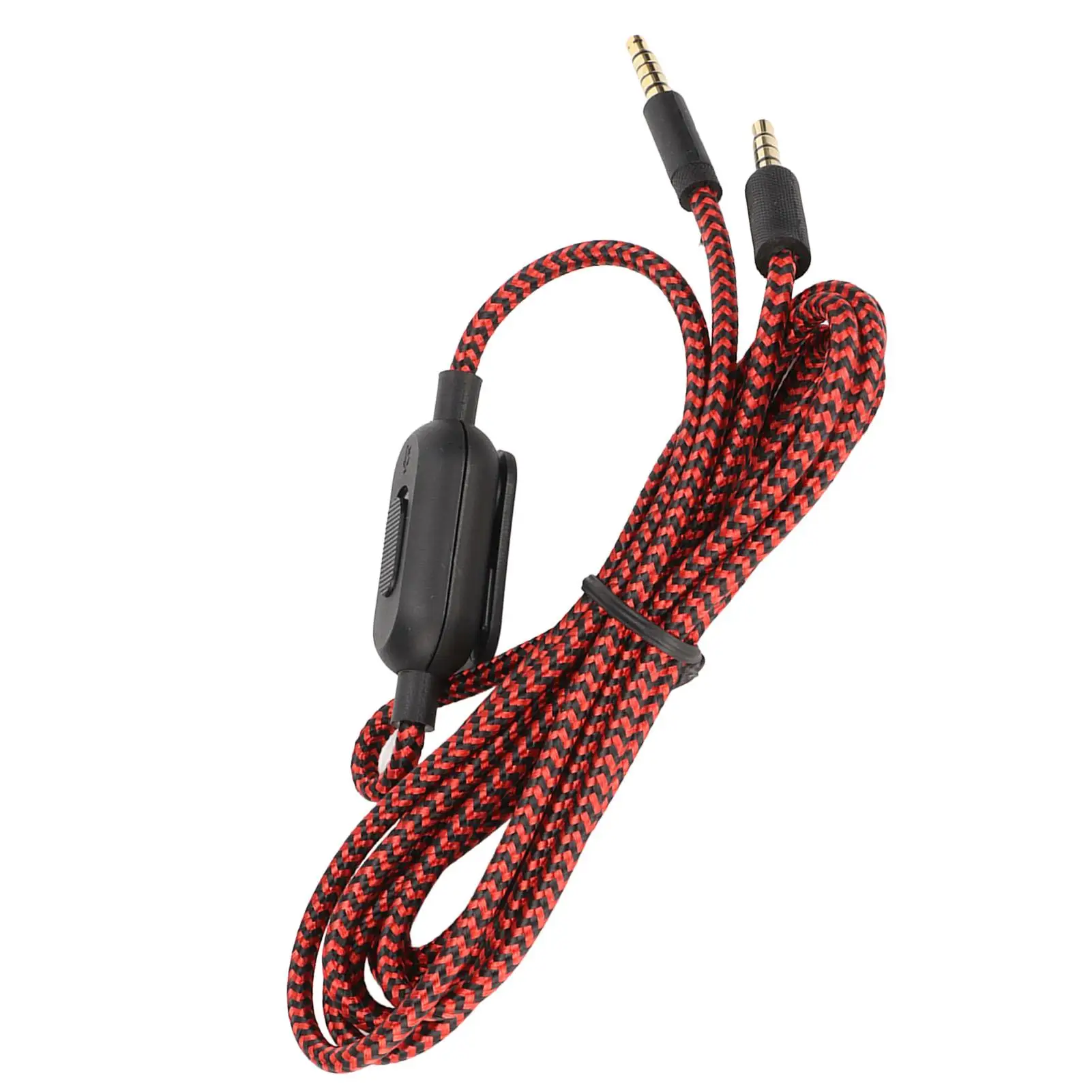 Cable de auriculares con Control de volumen y micrófono para teléfono Logitech G433/G233/G Pro X PC
