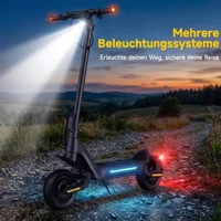 Vente flash - Trottinette électrique TODIMART X5S 2000W à double moteur, 48V 18.2Ah, vitesse maximale de 50 km/h, autonomie de 70 km, pliable, roues de 10 pouces, tout-terrain, pour adultes 6