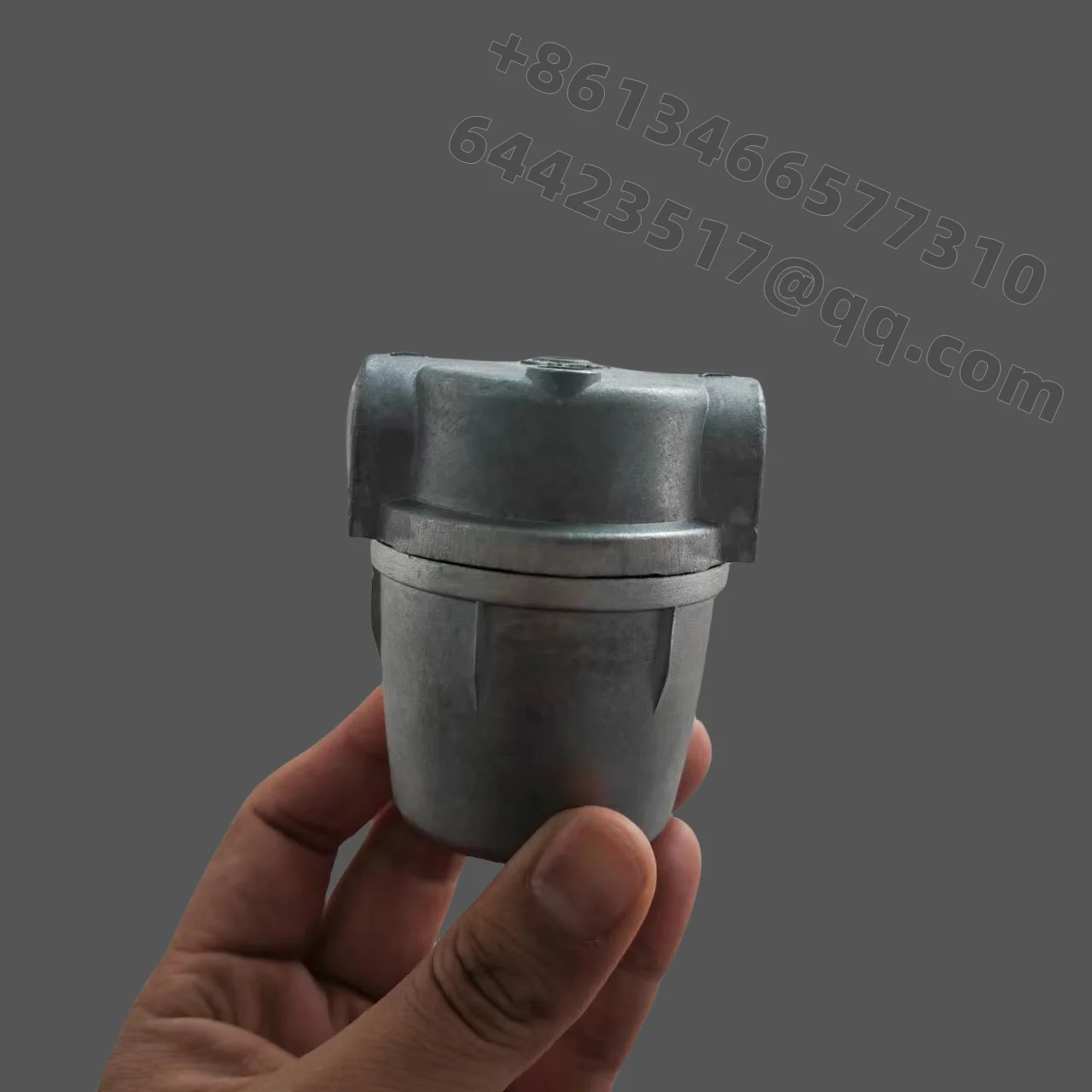 Filter for Boiler and Burner Small 1/4"-1/4" 120 Mesh Diesel Burner Filter Oil Strainer Full Aluminum Cup