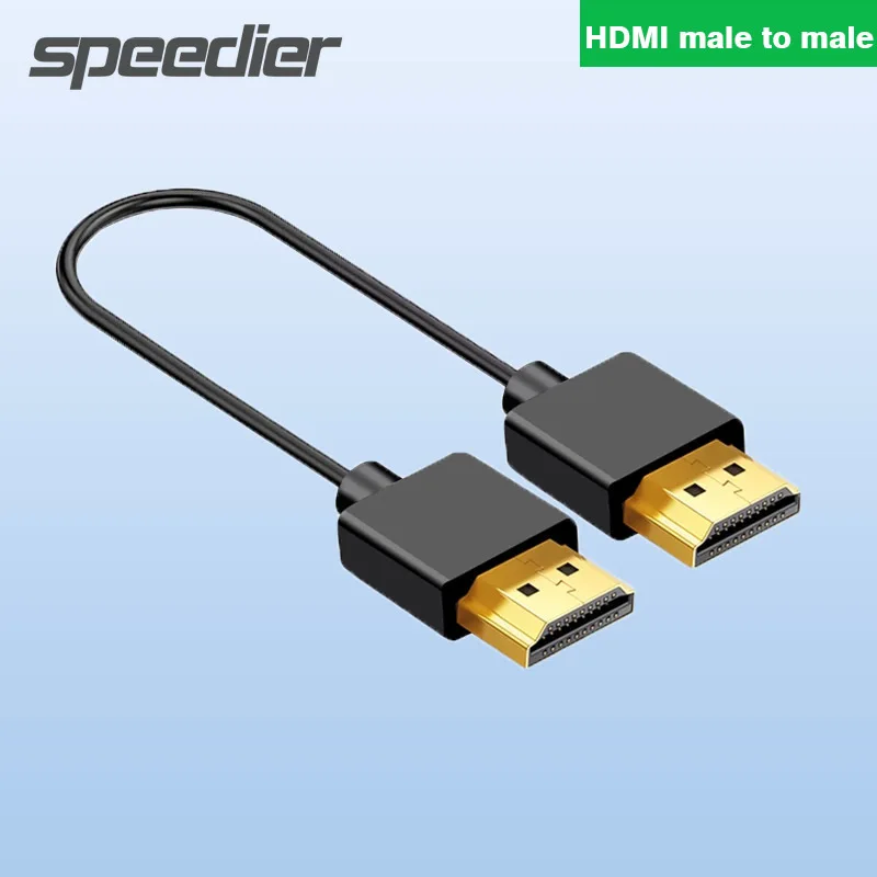 Hdmi2.0 Od3.2Mm Cavo Corto Bmpcc 4K 60P Gh5 Fs7 Monitor Atomos Sottile Morbido Mini Micro-Hdmi 2.0 Maschio A Maschio 4K 60Hz Cavo Flessibile