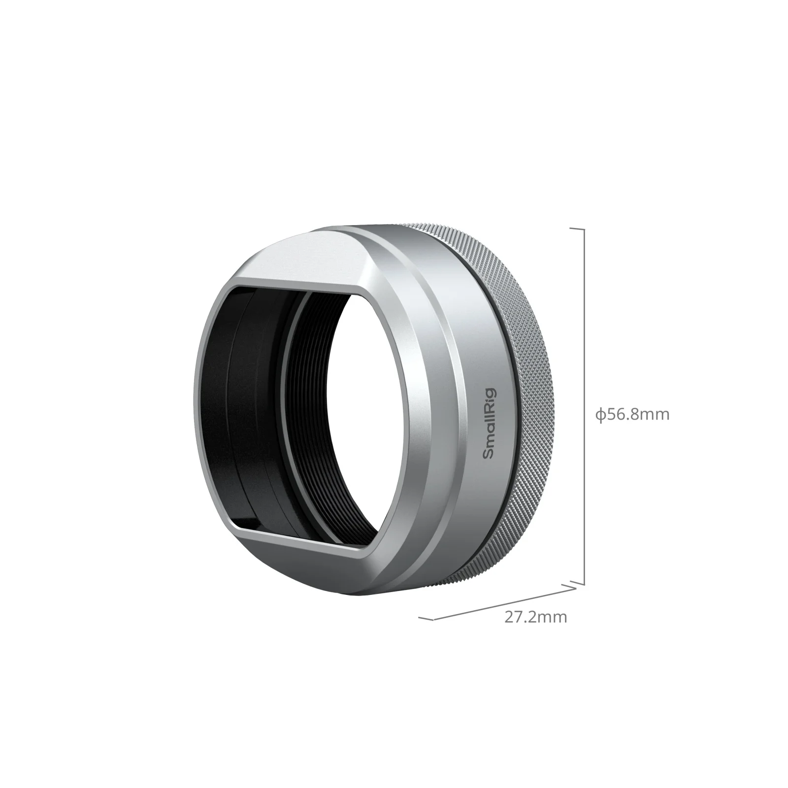 SmallRig X100VI / X100V Blendenblende für FUJIFILM X100VI / X100V Verhindert Blendung mit Adapterring Aufbewahrungstasche Schwarz/Silber 5848 – Detail 11