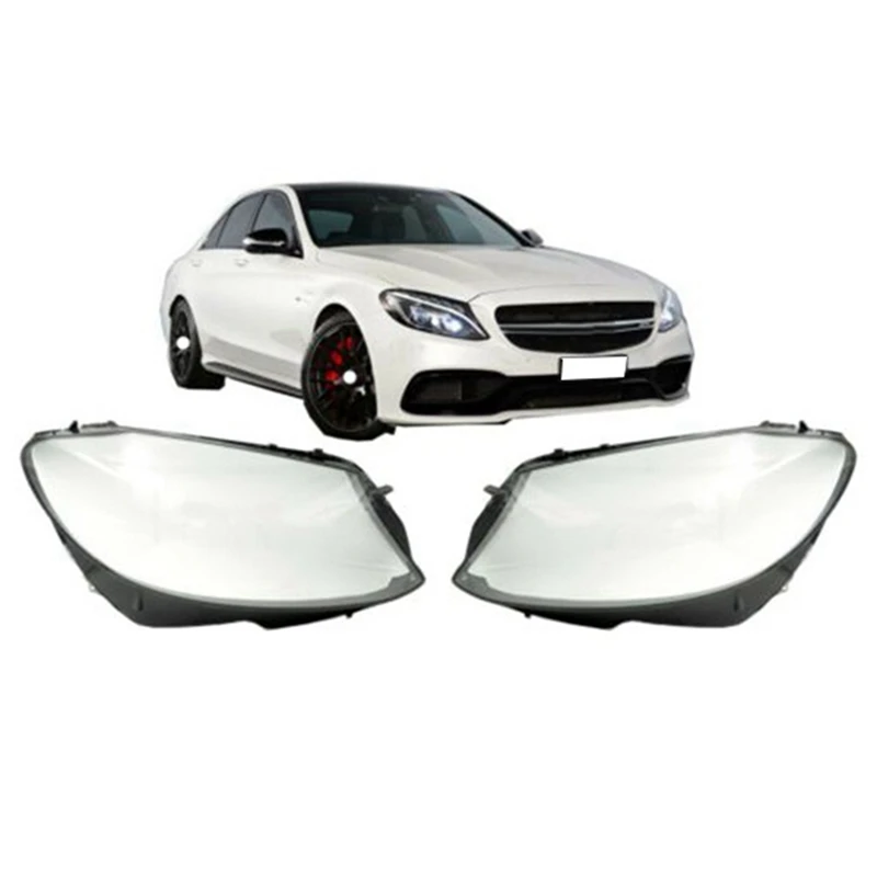 

Headlight Cover For Medesys Mercedes Benz W205 C180 C200 C260L C280 C300 2015-2017