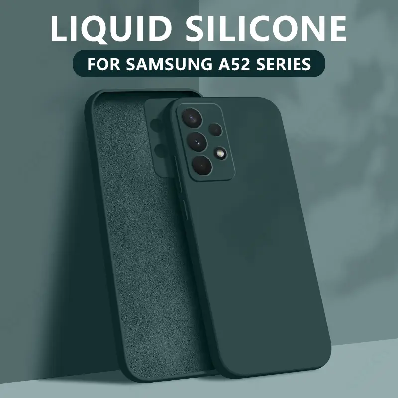 Liquid Silicone Case For Samsung Galaxy S24 S25 FE S26 S23 S22 Ultra Plus S25 Edge A57 A37 A56 A17 A16 A36 A54 A55 5G Soft Cover - Image 10