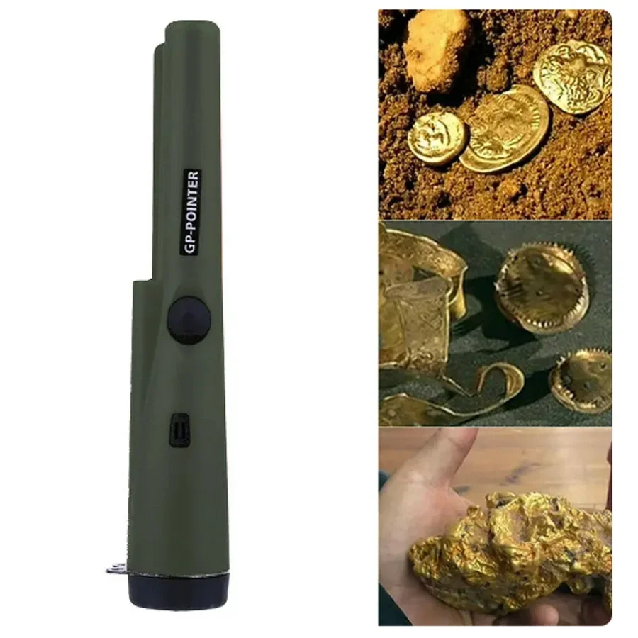 Metal Detector GP-pointer Pinpointing for Treasure Search Waterproof Positioning Rod Detecting Bracelet LED Lights