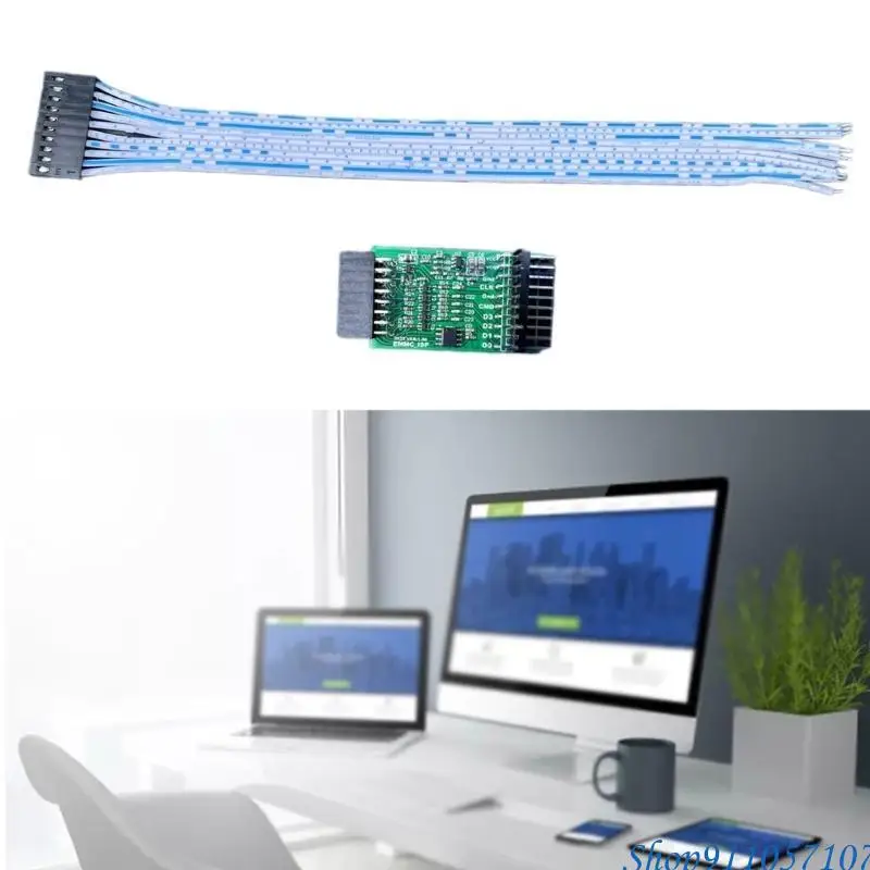 203B XGECU EMMC-ISP VER1.00 T48 (TL866-3G) EMMC 칩의 회로 프로그래밍을위한 프로그래머를위한 특수 어댑터