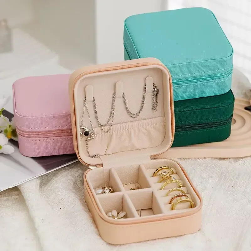 Jewelry Storage Bags Gift Boxes Gift Wrapping Organizer Multi-functional Jewelry Packaging Box with Gift Wrap Storage for Travel