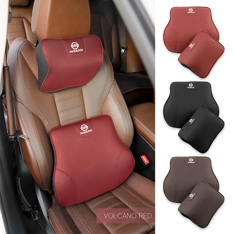 Car Neck Rest Headrest Guard Lumbar Cushion Long Driving Travel