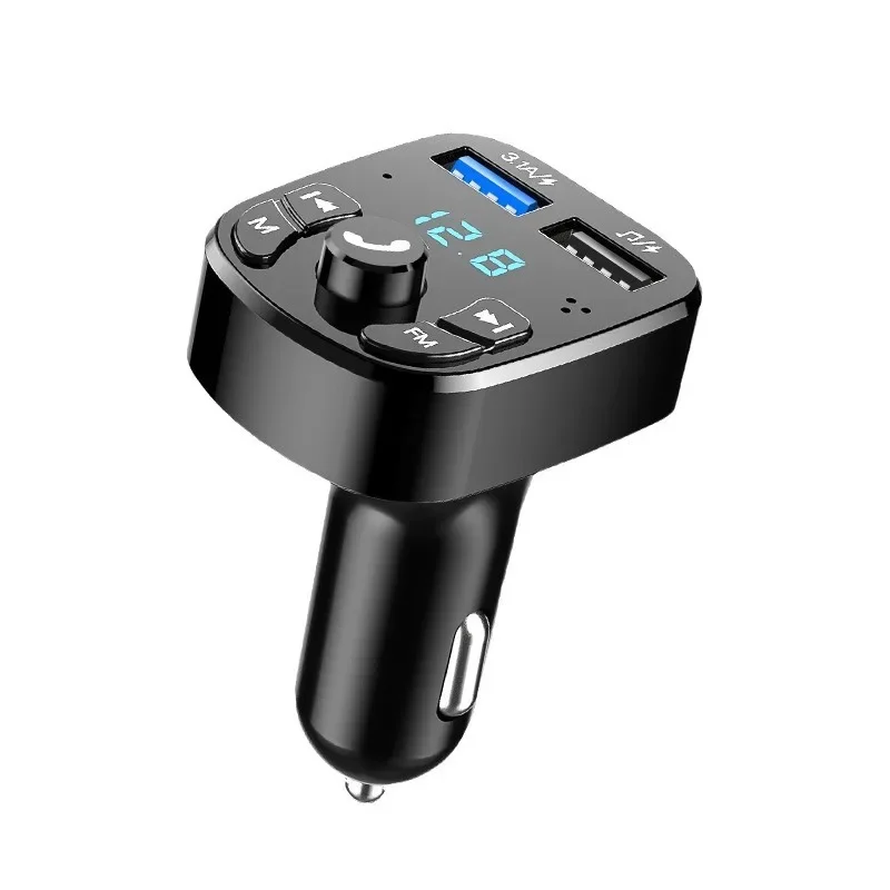 Car Bluetooth MP3 Receiver Lossless Sound Player Music USB Converter Car Lighter Fast Charger Automobile Audio Accessories