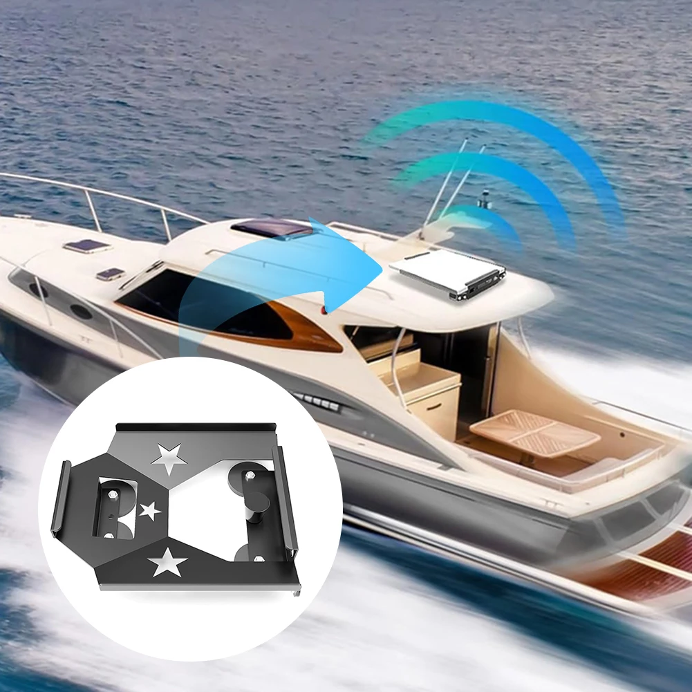 Car Roof Mount Kit For Starlink Mini Quick Release Magnet Mount Magnetic Car Roof Bracket Trailer Roof Rack for RV Vans Boat