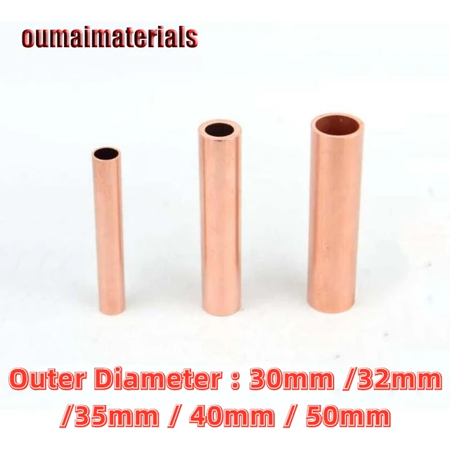 1pcs 200/250/300/500mm Length High Quality Copper Tube Plumbing Pipe/Tube  DIY Rod 1mm - 18mm Inner Diamete