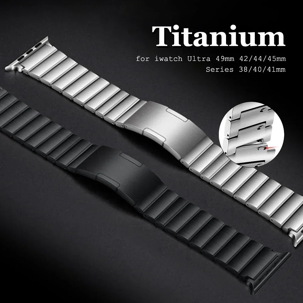 【新品未使用】Apple純正46・49mmステンレススチールリンクブレスレット Apple Watch アップルウォッチ リンクブレスレット Ultra 2 SE