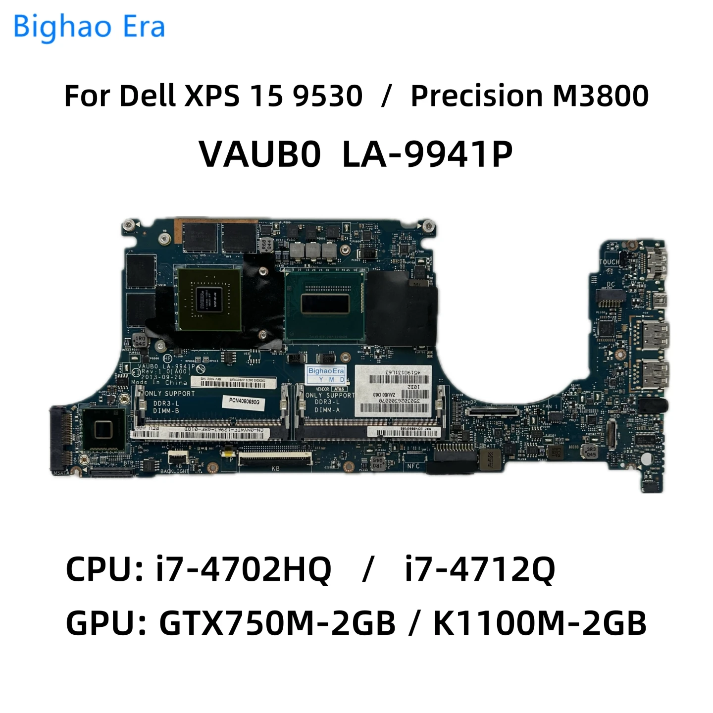 Dell Precision M3800 14" QHD+ I7-4712HQ Quadro K1100M