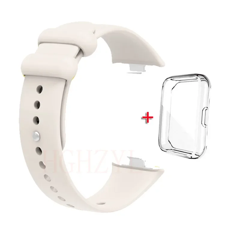 Silicone Replacement Strap with Case