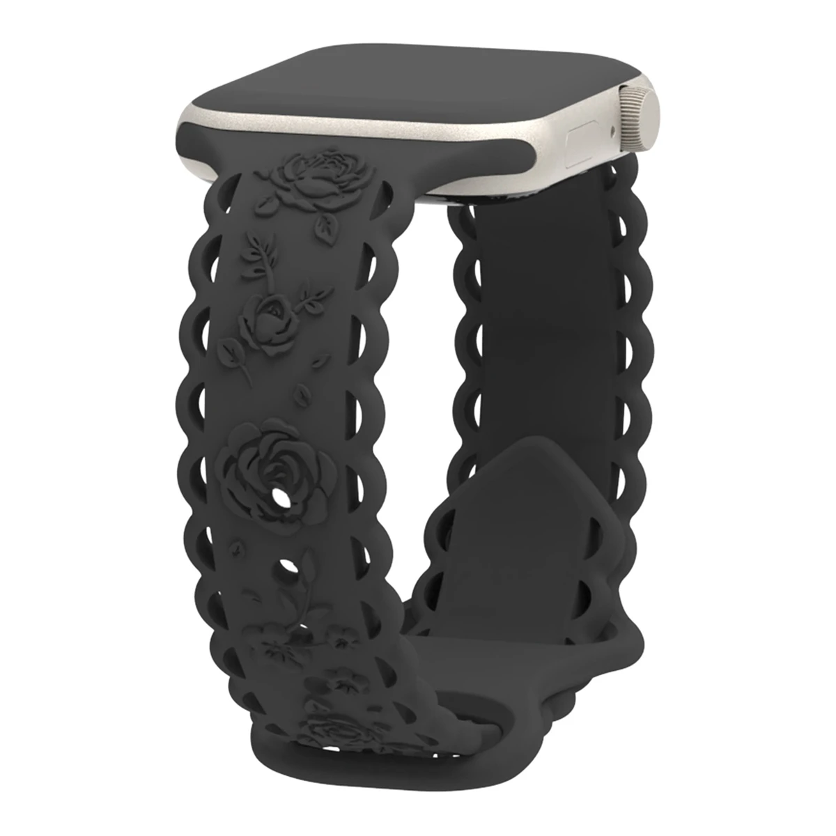 Pulseira de relógio para iWatch 42/44/45/49mm 38/40/41mm Pulseira de relógio esportivo de silicone para série de relógio Ultra2 Se 9/8/7/6/5/4/3/2/1_voghion.com