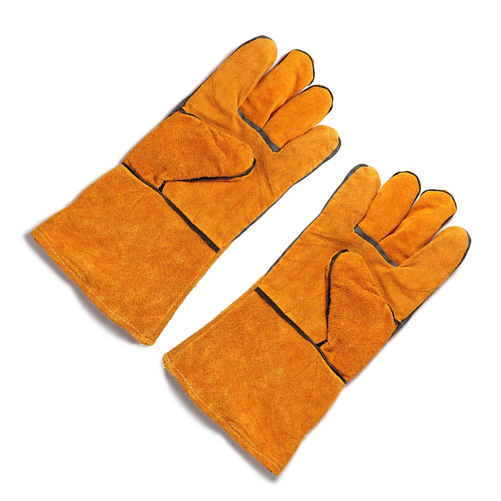 High Temperature Resistance BBQ Gloves Heat Resistant Grill Mitts Non-Slip Insulated Barbecue Gloves Microwave Oven Mitt silicone oven mitts kitchen gloves silicone oven gloves