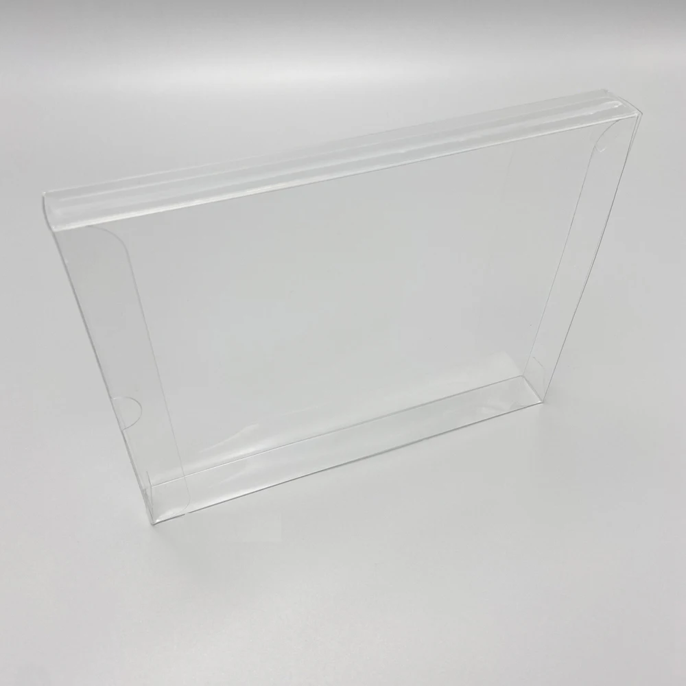 

500PCS Clear transparent box cover For PS5 PS4 PS3 game card collection display storage PET protective