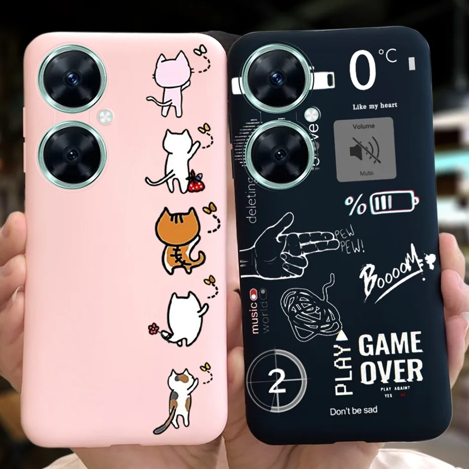 Cute Jelly Phone Case - Fashion Candy Color Soft Silicone Back Cover Bumper