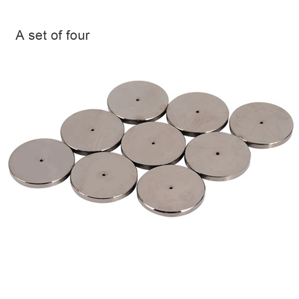 4 Pcs Speaker Pure Copper Spikes Pads HiFi Speaker Box Isolation Floor Stand Feet Cone Base Shoes Pad