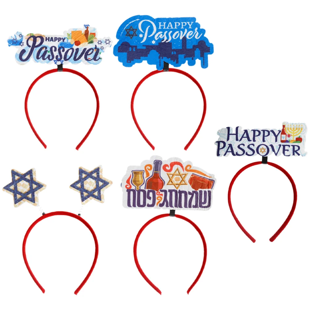 

5pcs Head Band Decorative Outfit for Women Men Adult Head Band