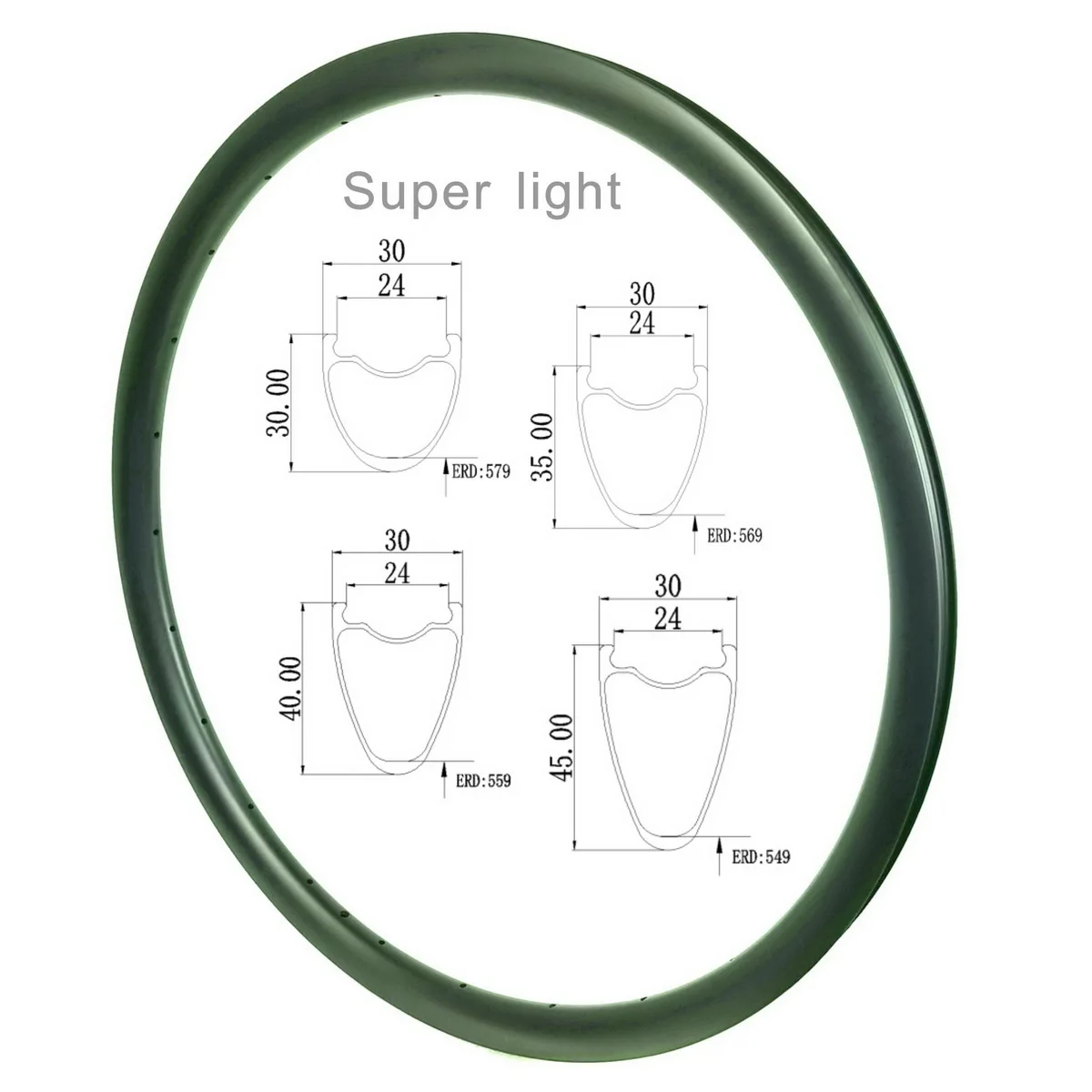 Nastro Cerchioni Bici Tokaneit - Antiforatura Tubeless 21mm X 10m Per Mountain Bike - Foto 2