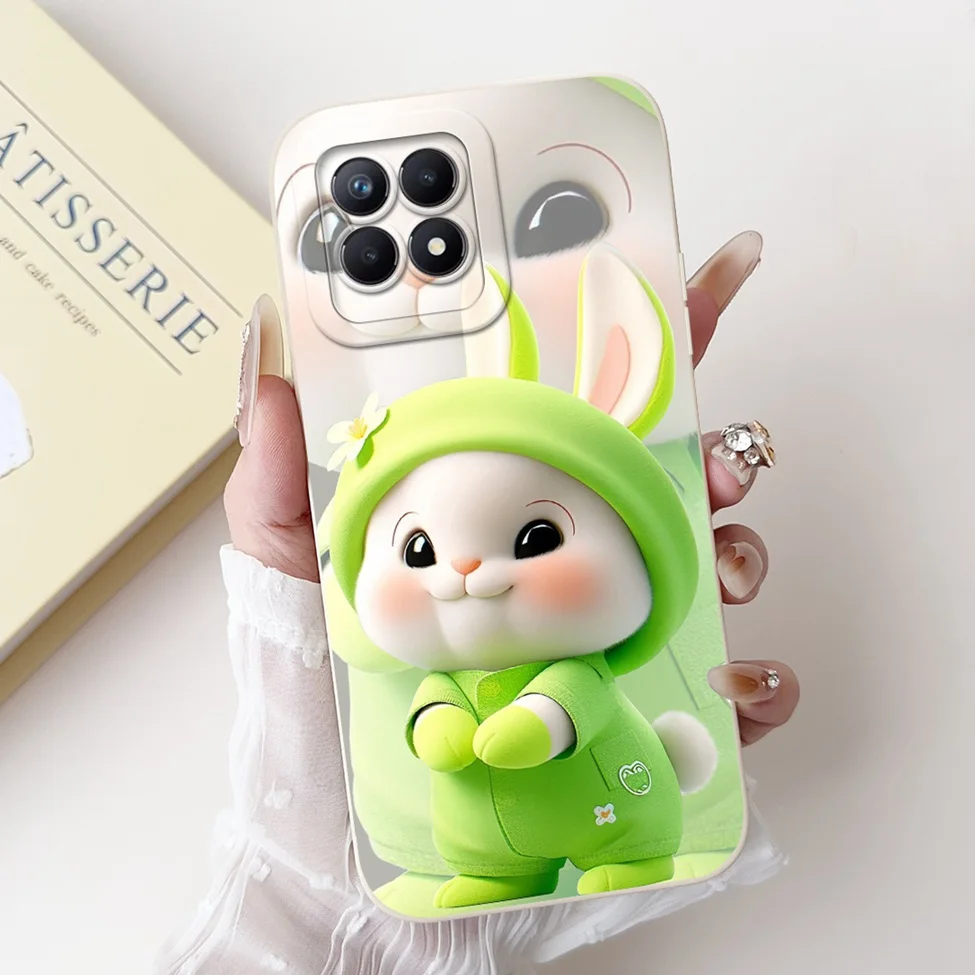 Shockproof Cute Cat Panda Rabbit Fashion Flowers Love Phone Case Cover