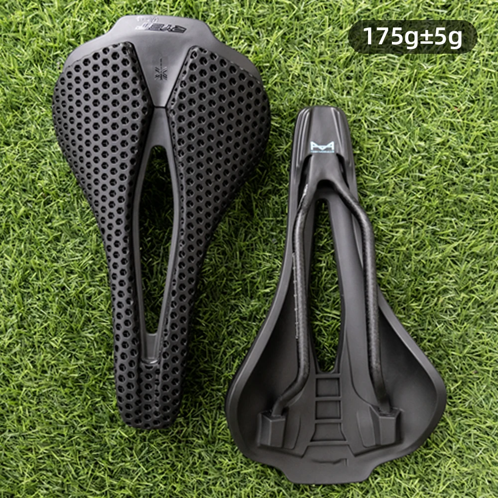 新品・未使用 Ryet Ultimate カーボンサドル ブラック RYET 3D Printed Bicycle Saddle Ultralight 120g Carbon Saddle
