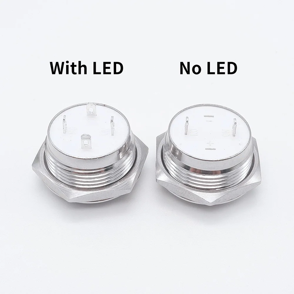 Interruptor 12v 12mm 16mm 19mm 22mm Anel