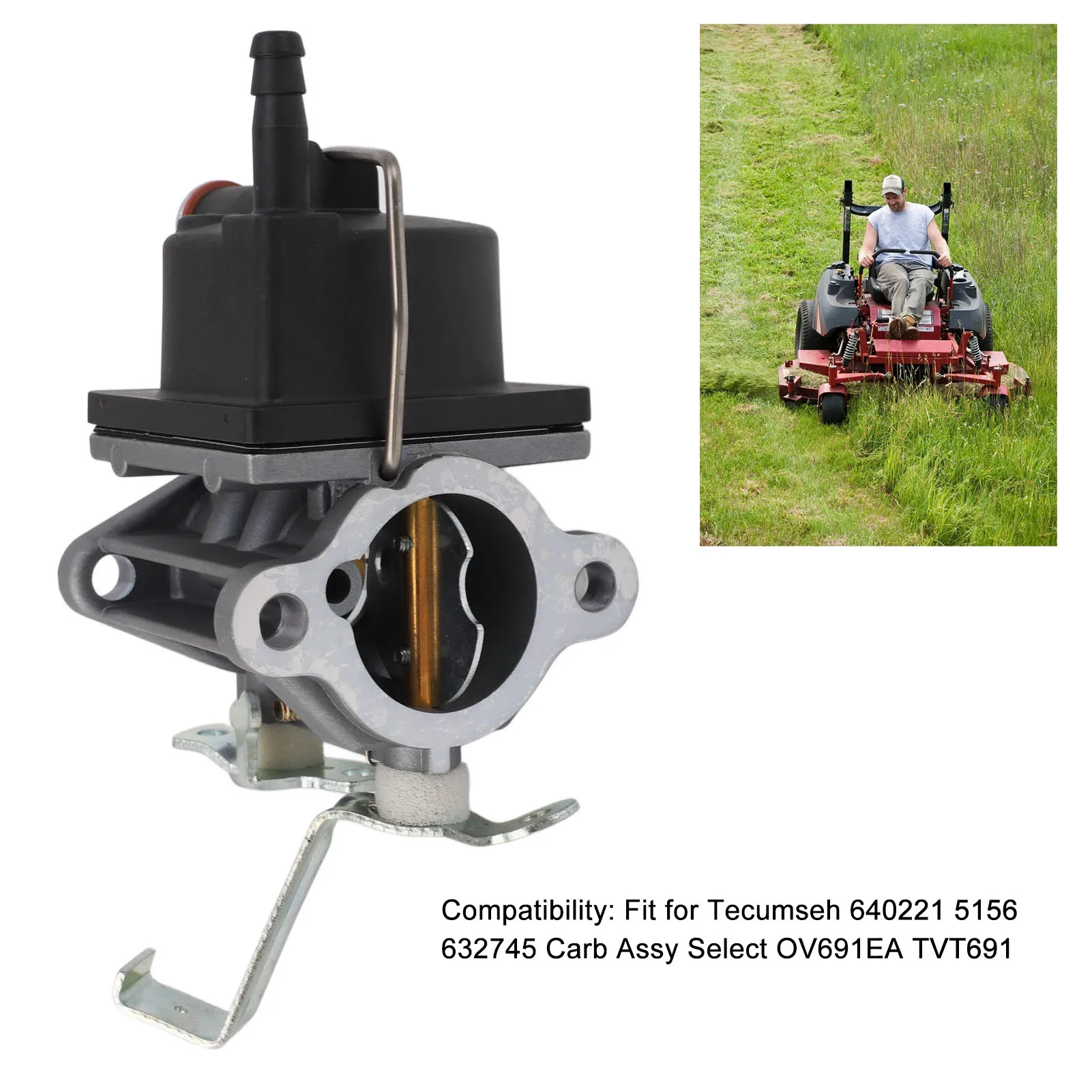 Carburetor For Tecumseh OV691EA & TVT691 Engines - Replaces Part 640221