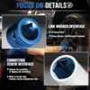 Colorful 7-piece multifunctional combination pneumatic universal sleeve thickened 17-27 hexagonal protective wheel hub sleeve 3