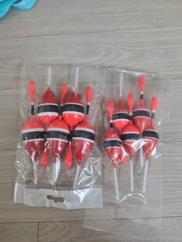 2 Pack Plastic Slip Bobbers For Fishing - High Wind Float Casting BF-15