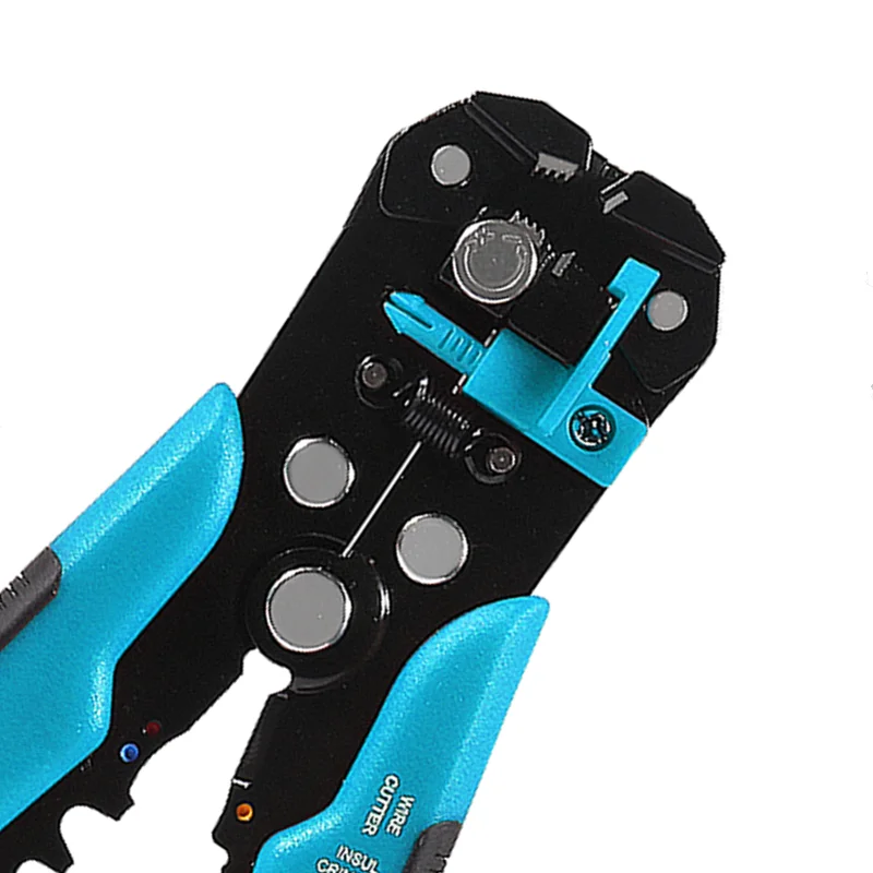 Pince à dénuder automatique 8 pouces auto-réglable 24-10 AWG avec fonction coupe et sertissage