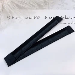 Magic DIY Hair Bun Maker - Synthetic Twist Donut Accessory (Black)