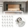 20Pcs Shelf Support Furniture Cabinet Glass Plate Holder Thickened Suction Cup Fixed Shelf Holder Shoe Cabinet Tray Bracket 2