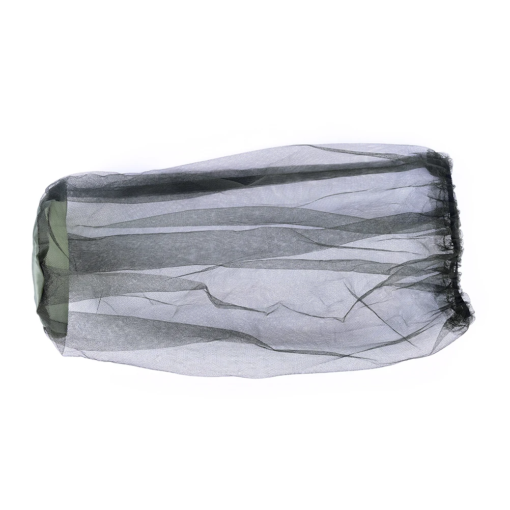 Outdoor Safe Travel Camping Mesh Cap Midge Mosquito Insect Hat Bug Head Net Face Protector